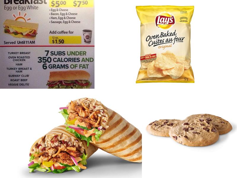 Subway Menu