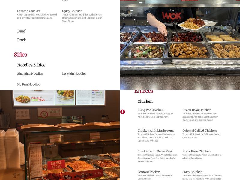 Manchu Wok Menu