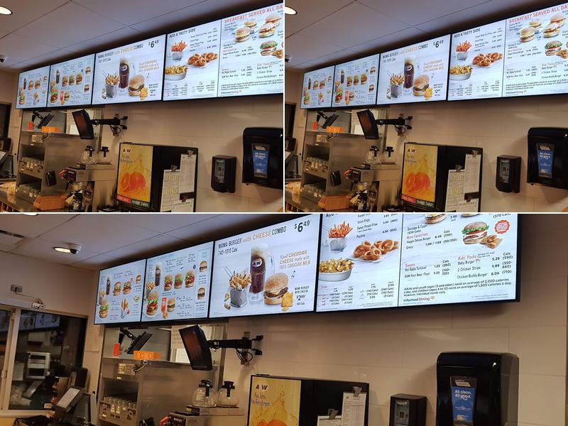 A&W Canada Menu