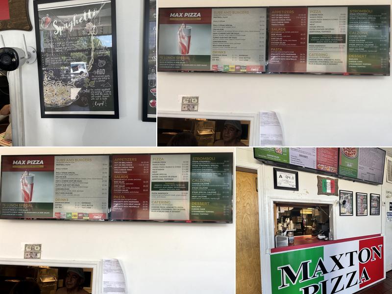 Maxton Pizza #1 MAXTON Menu