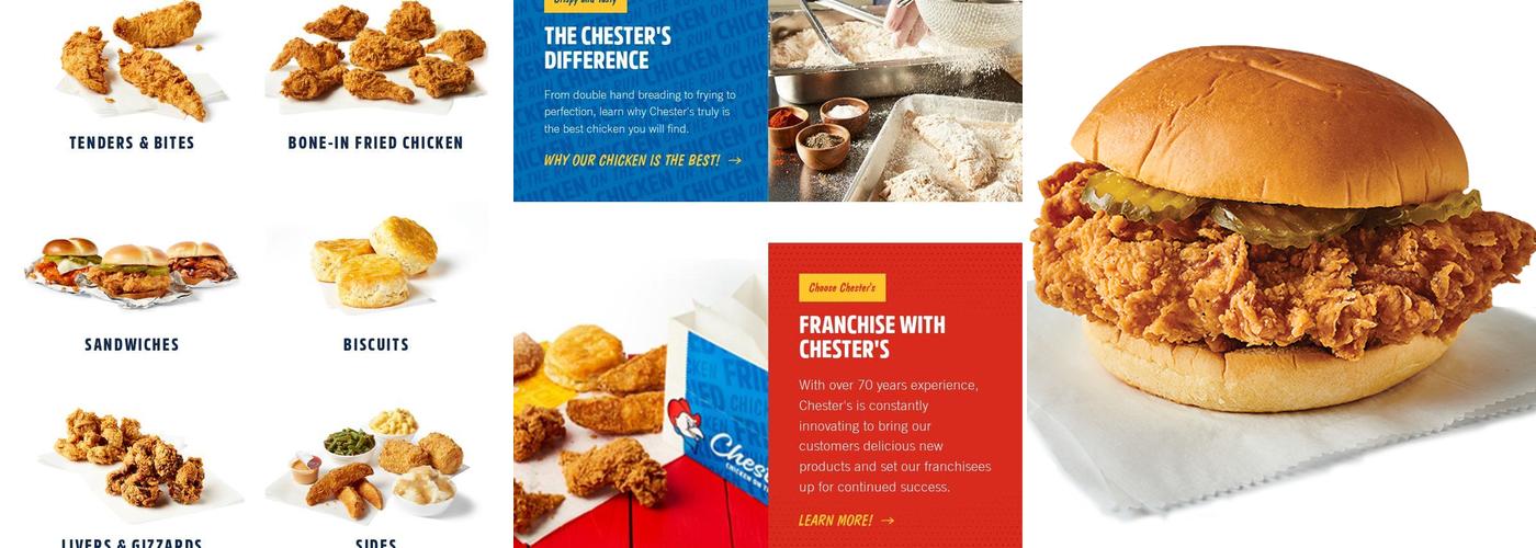 Chester's Chicken Menu