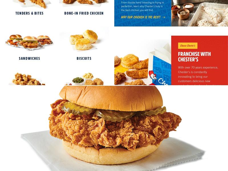 Chester's Chicken Menu
