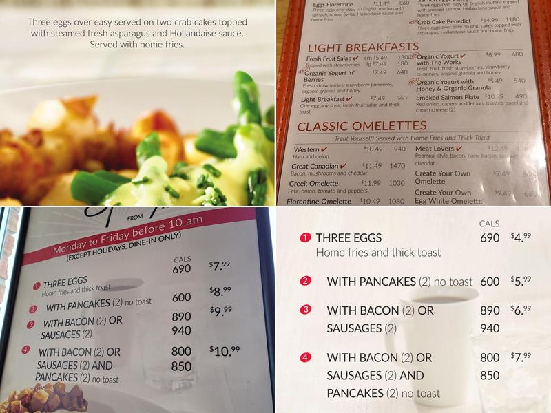 Sunset Grill Menu