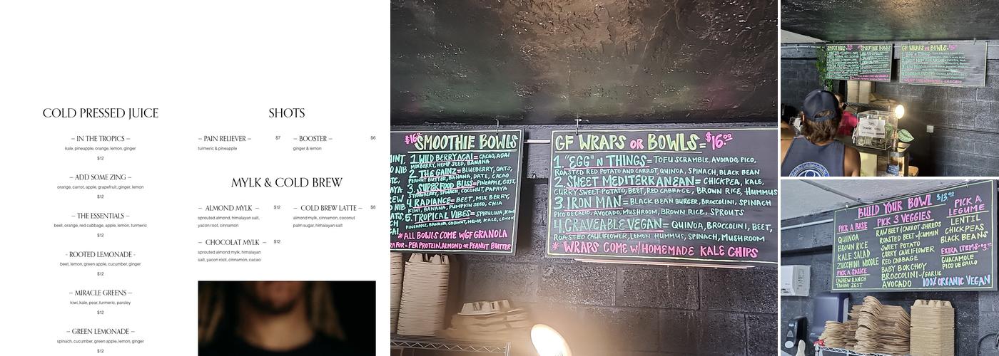 Key Roots Menu