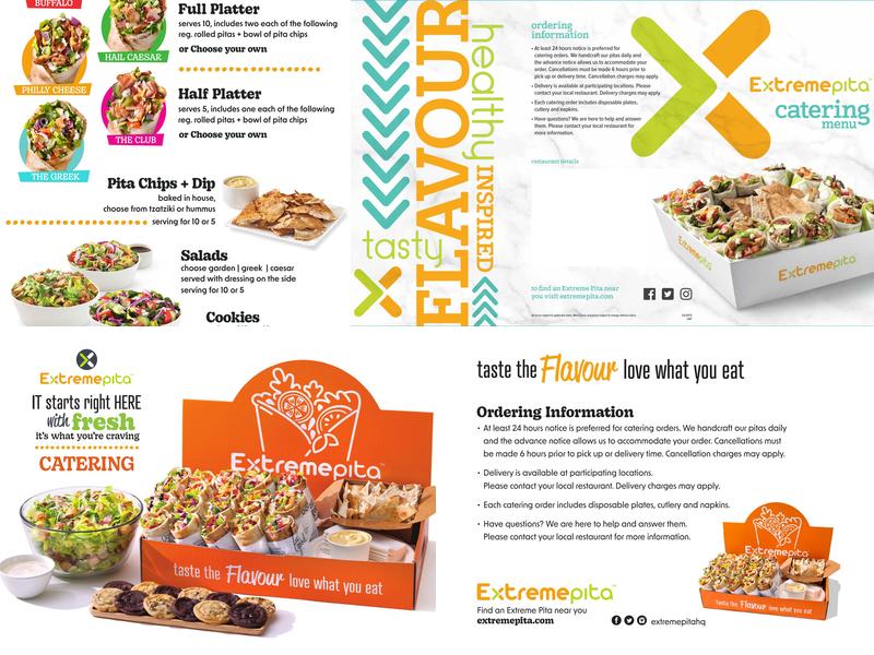 Extreme Pita Menu