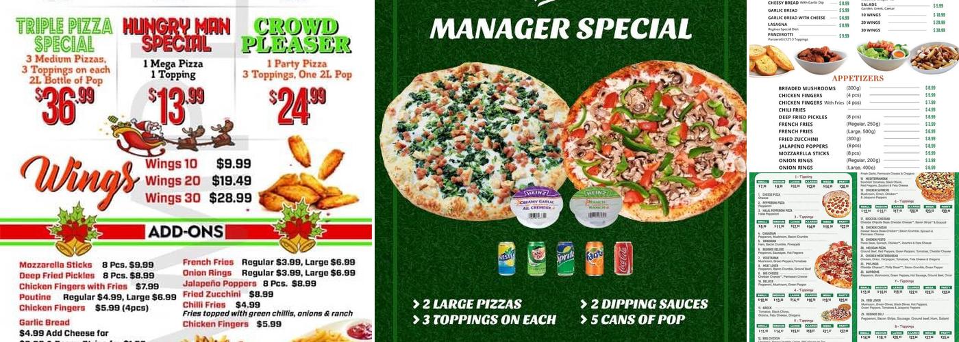 Reginos Pizza & Wings (Ajax) Menu
