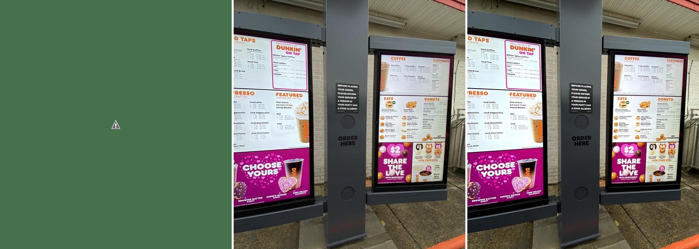 Dunkin' Menu