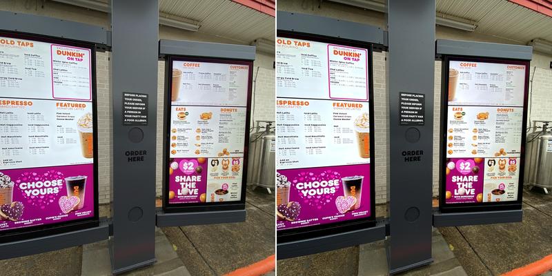 Dunkin' Menu