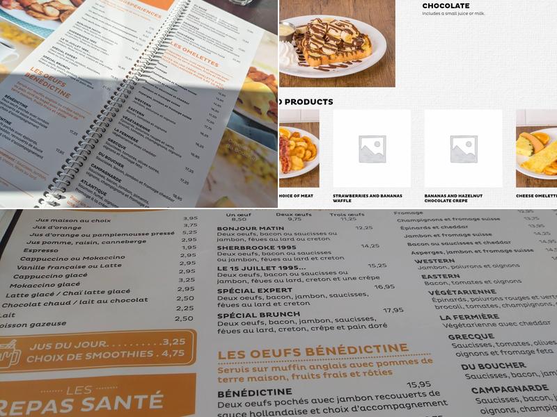 Eggsquis Menu