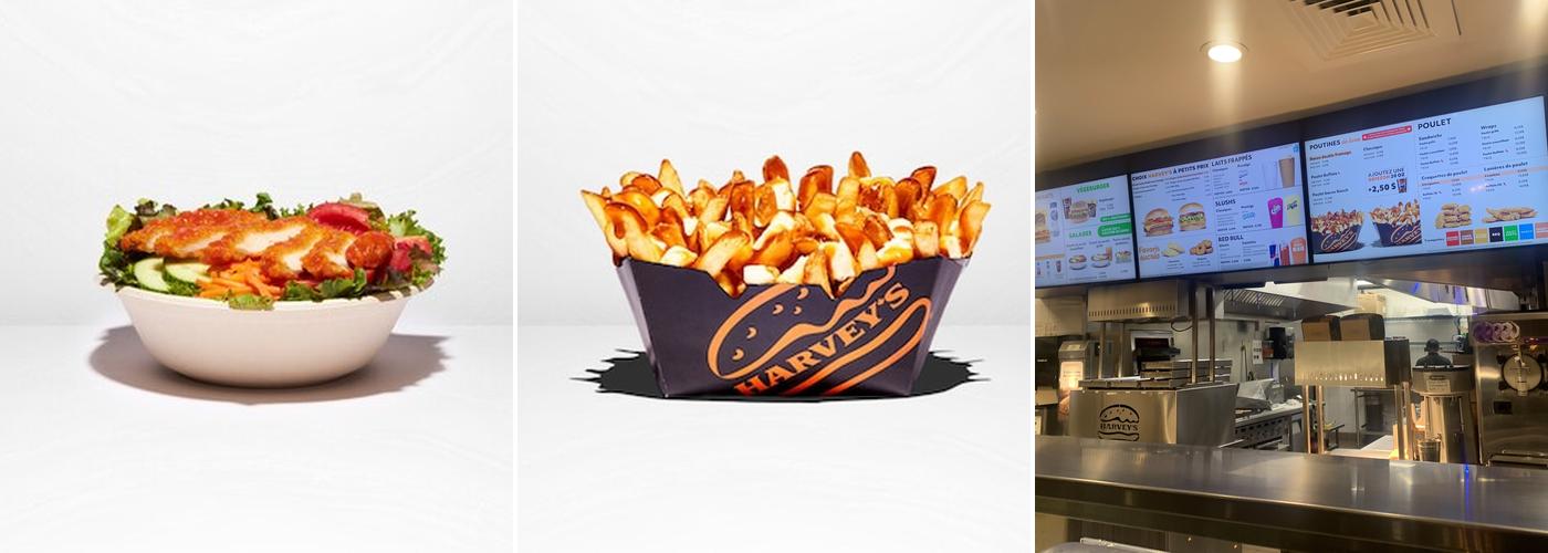 Harvey's Menu