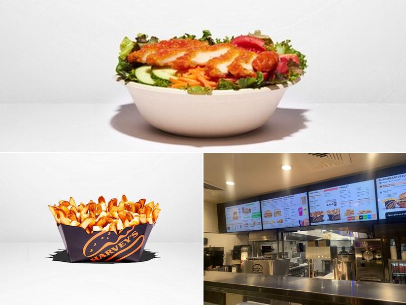 Harvey's Menu