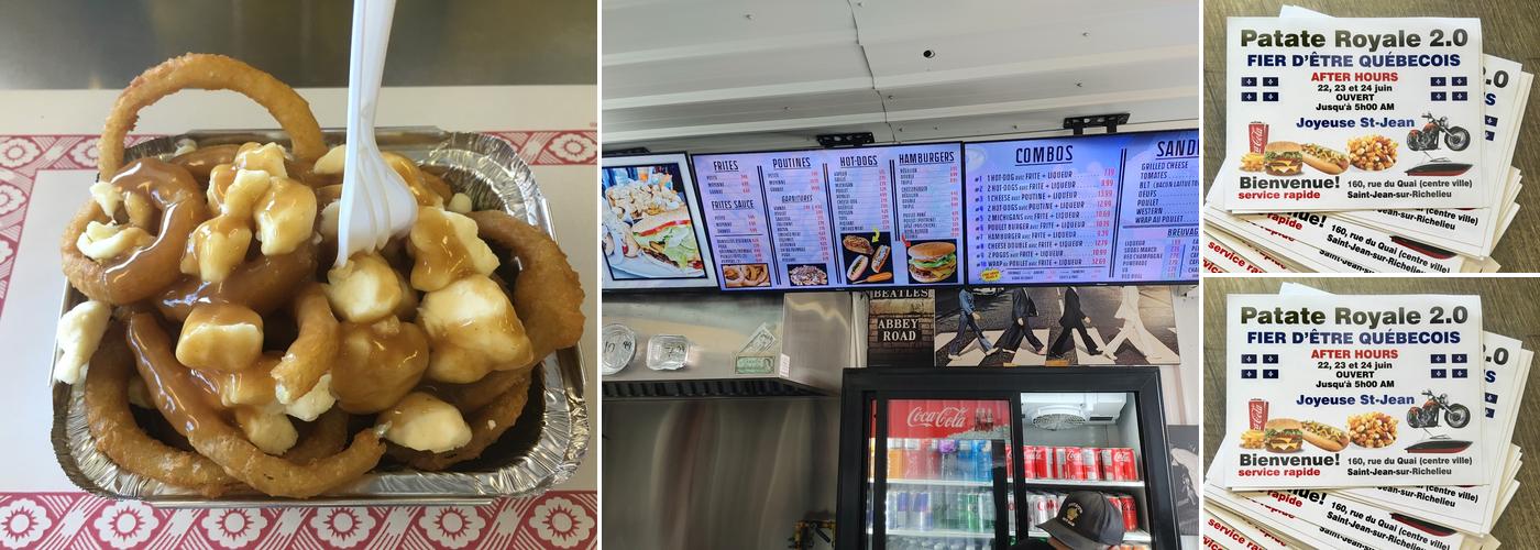 La Patate Royale 2.0 Menu