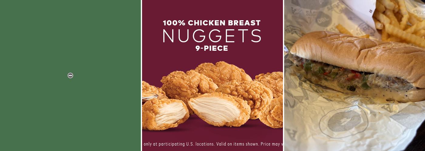 Arby's Menu