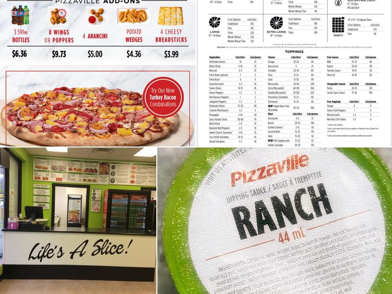 Pizzaville Menu