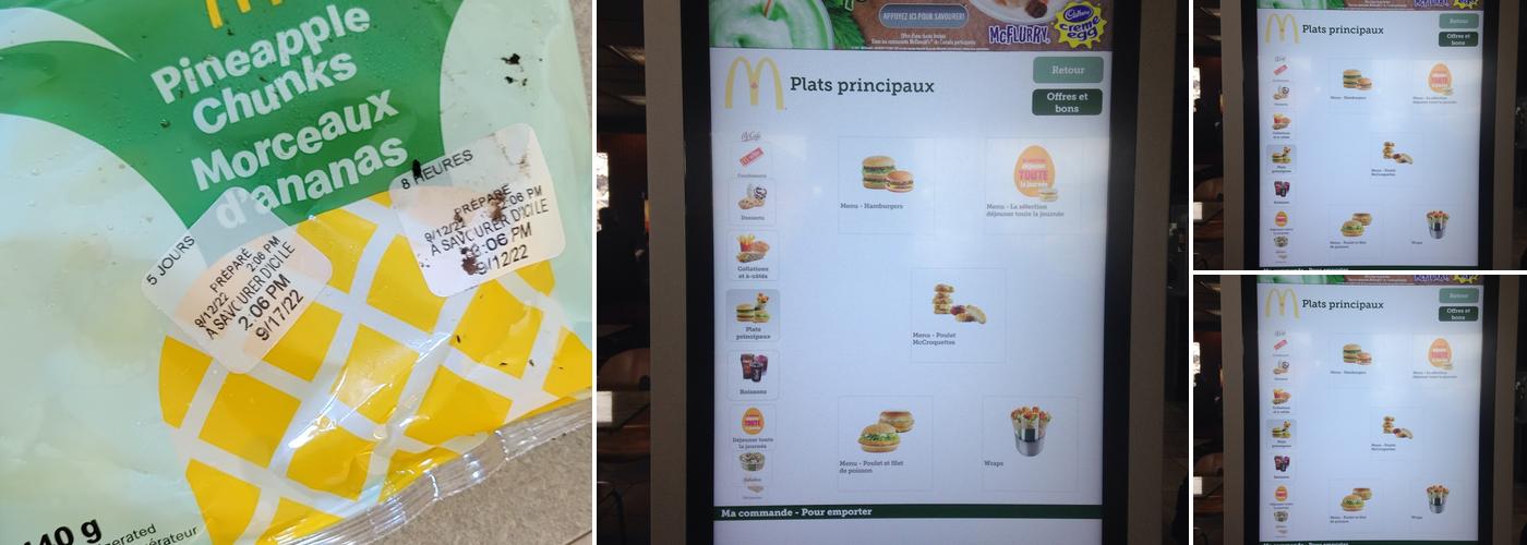 McDonald's Menu