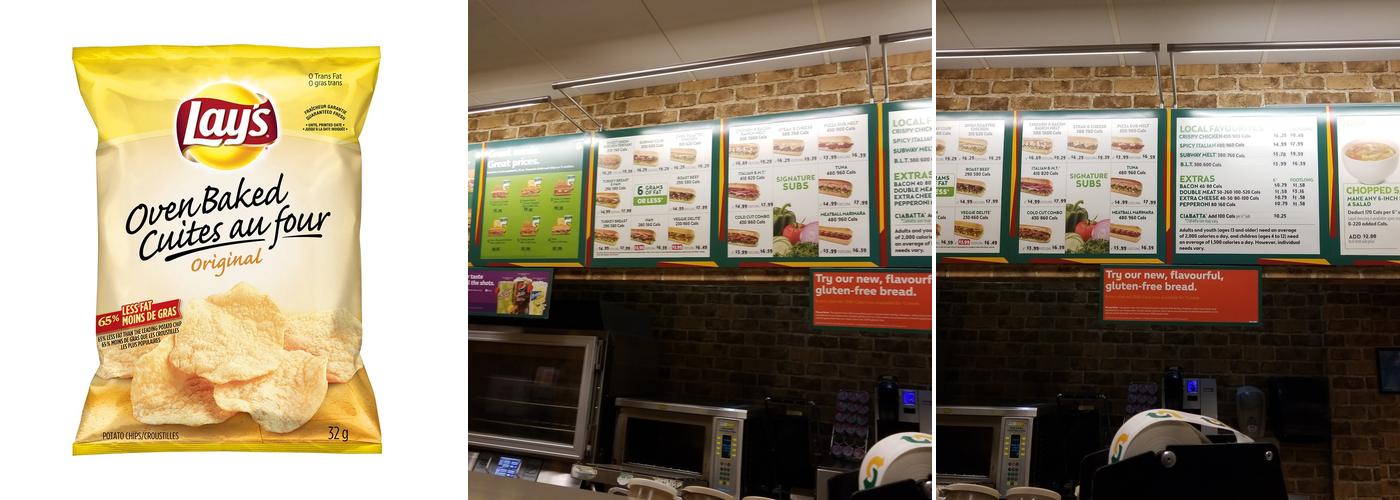 Subway Menu