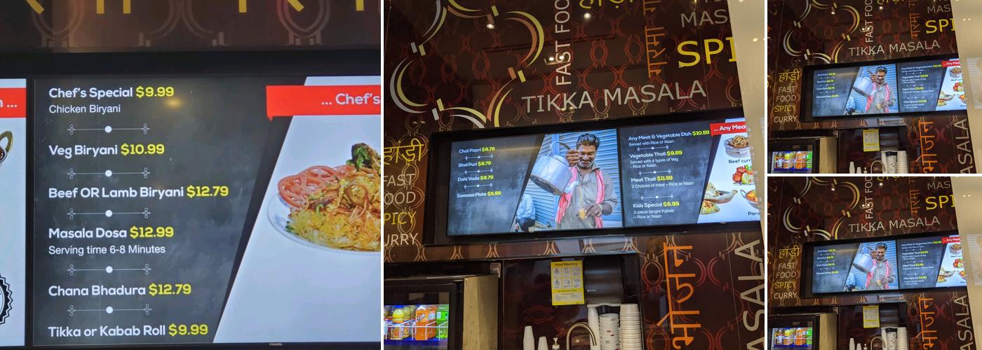 Biryani Menu