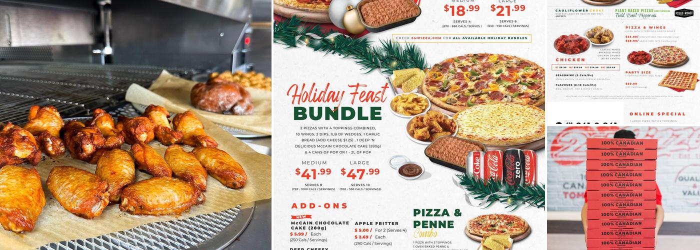 241 Pizza Menu