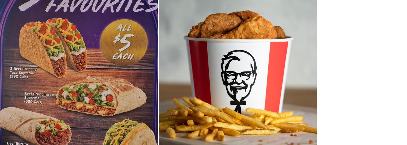 KFC Menu