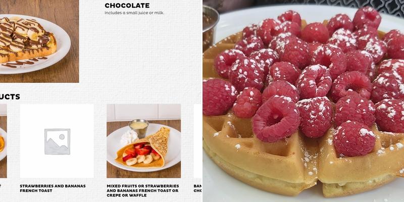 Eggsquis Menu