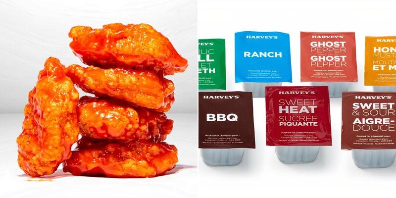 Harvey's Menu
