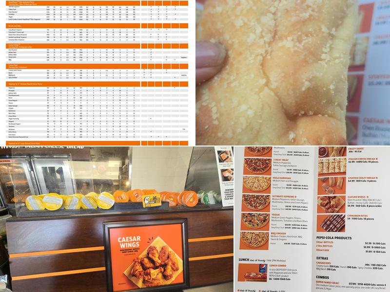 Little Caesars Pizza Menu