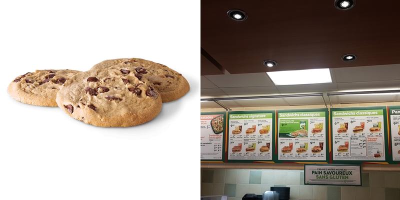 Subway Menu