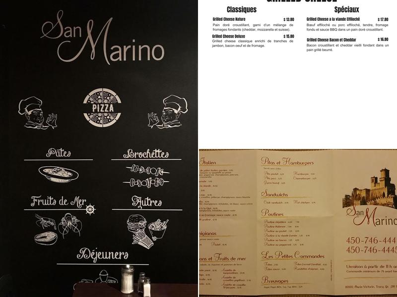 Restaurant Huit Mille Menu