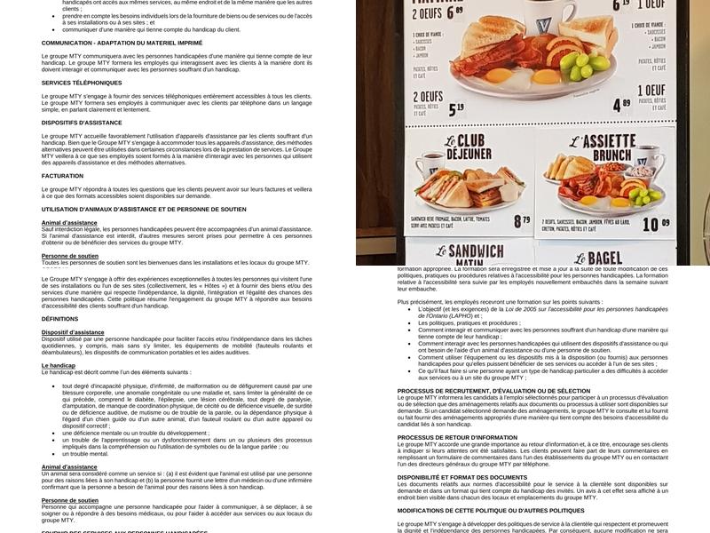 Valentine Menu