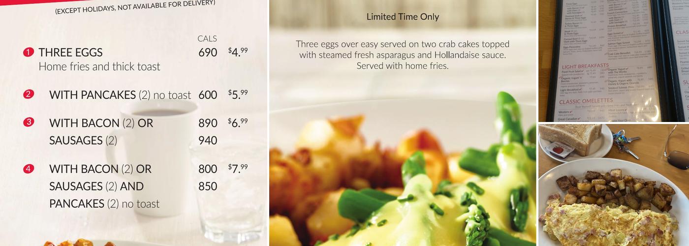 Sunset Grill Menu