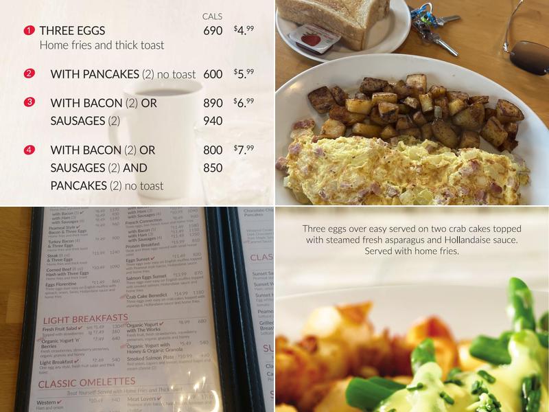 Sunset Grill Menu
