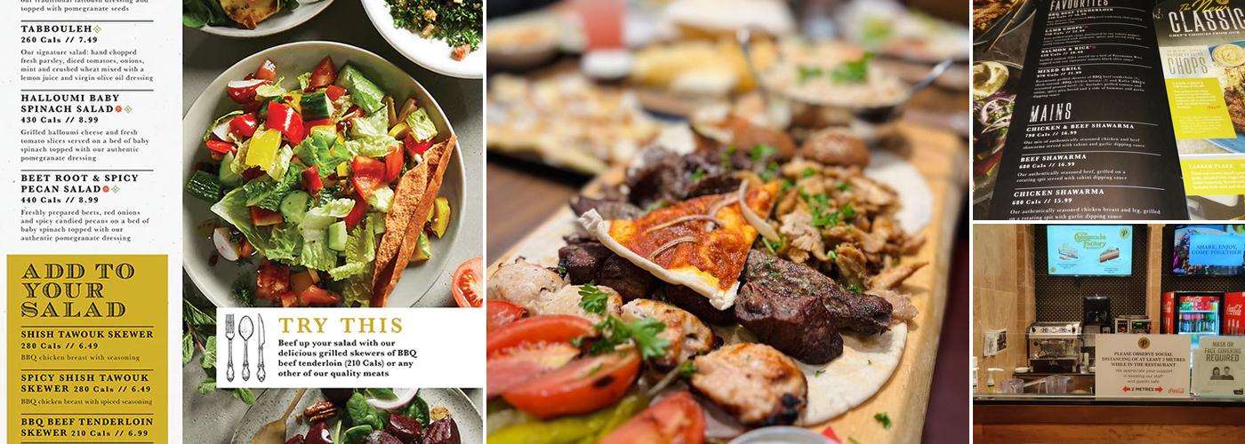 Paramount Middle Eastern Kitchen Menu