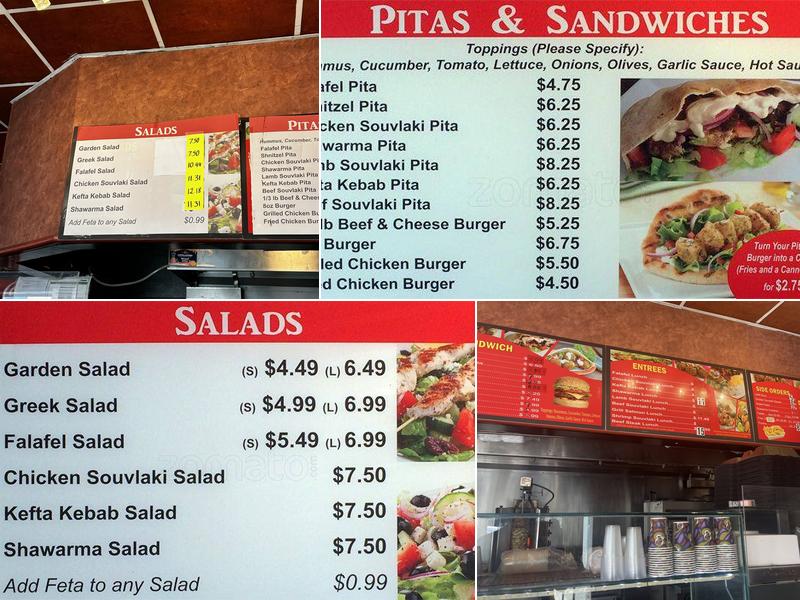 Falafel Express Restaurant Menu