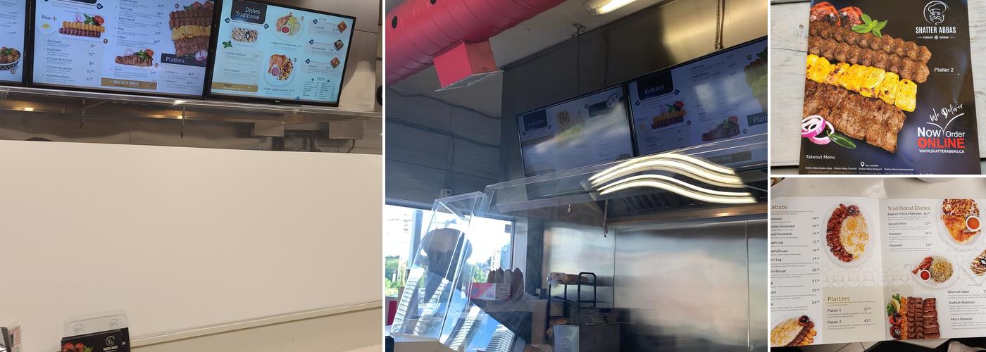 Shatter Abbas Express Menu