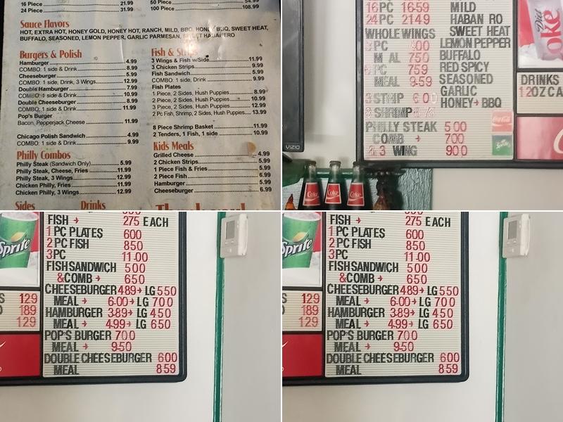 Wing Out Menu