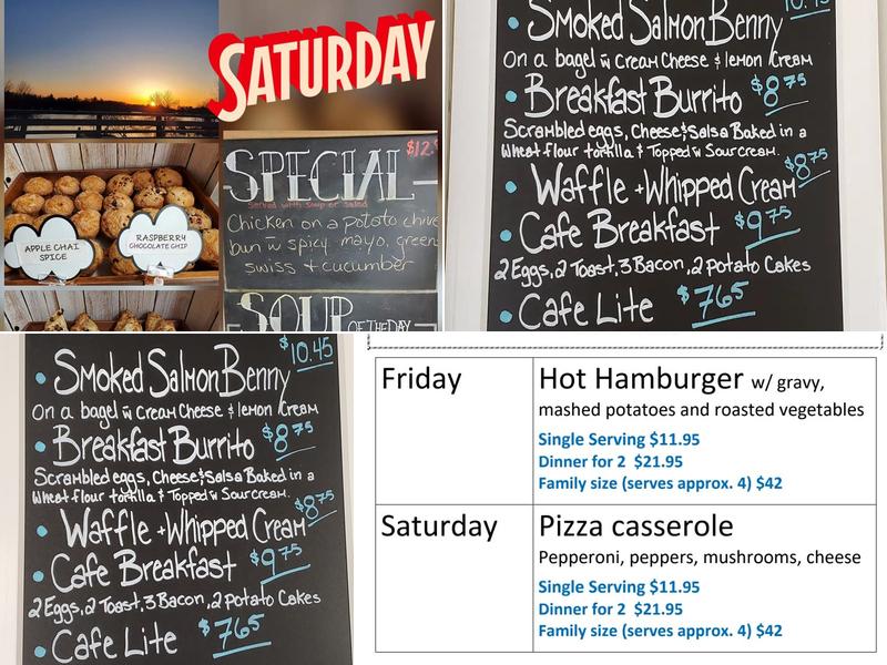 The Nutty Bean Cafe Menu
