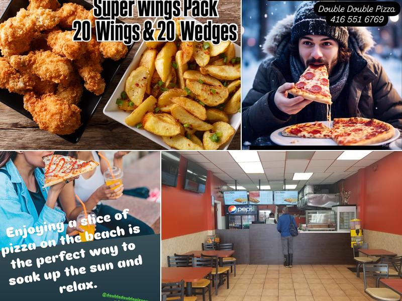 Double Double Pizza & Chicken