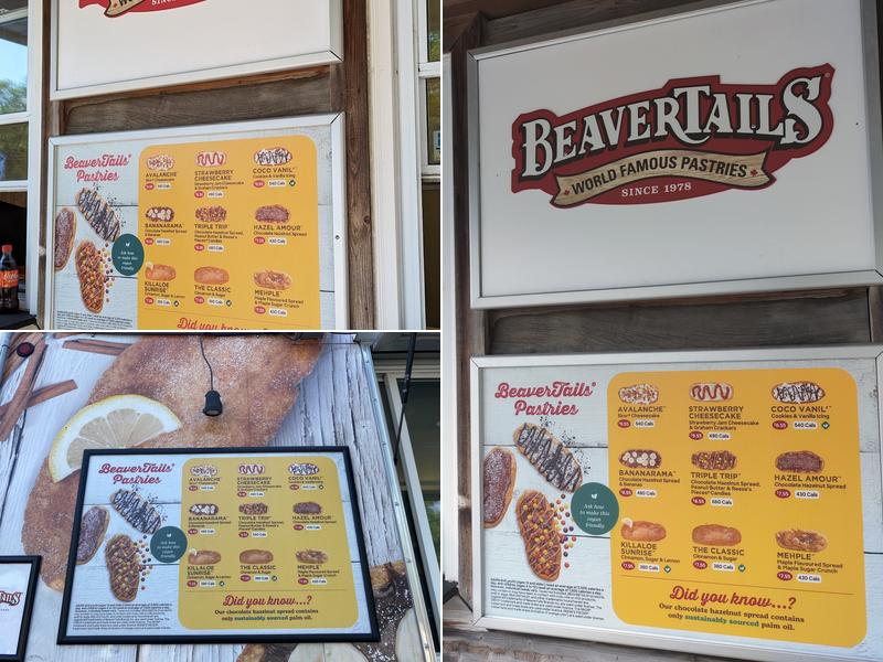 BeaverTails Menu