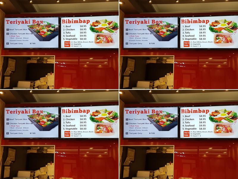 Bibab Express Menu