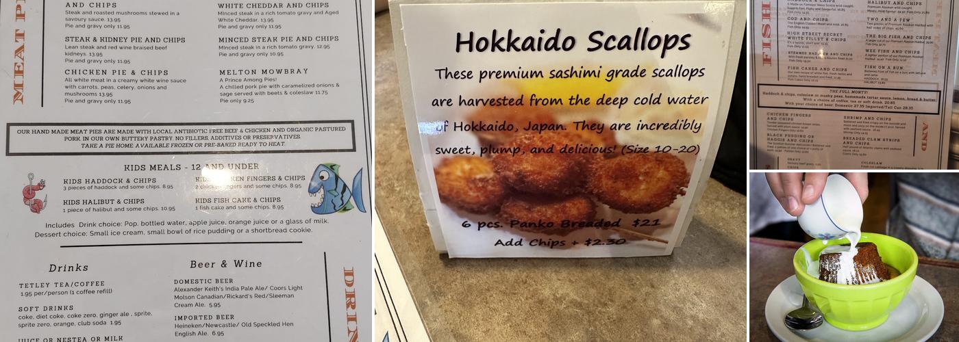 High Street Fish And Chips Menu