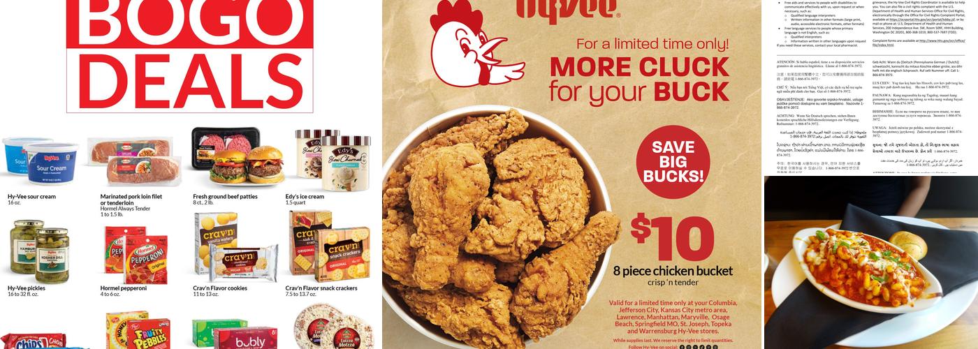 Hy-Vee Market Grille Menu