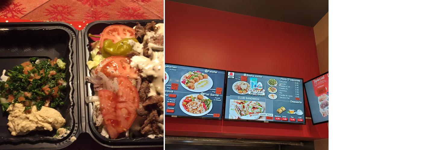 Basha Sainte-Julienne Menu