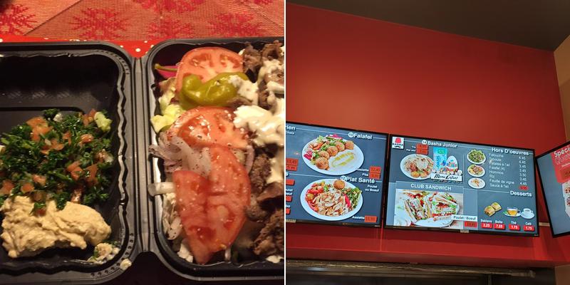 Basha Sainte-Julienne Menu