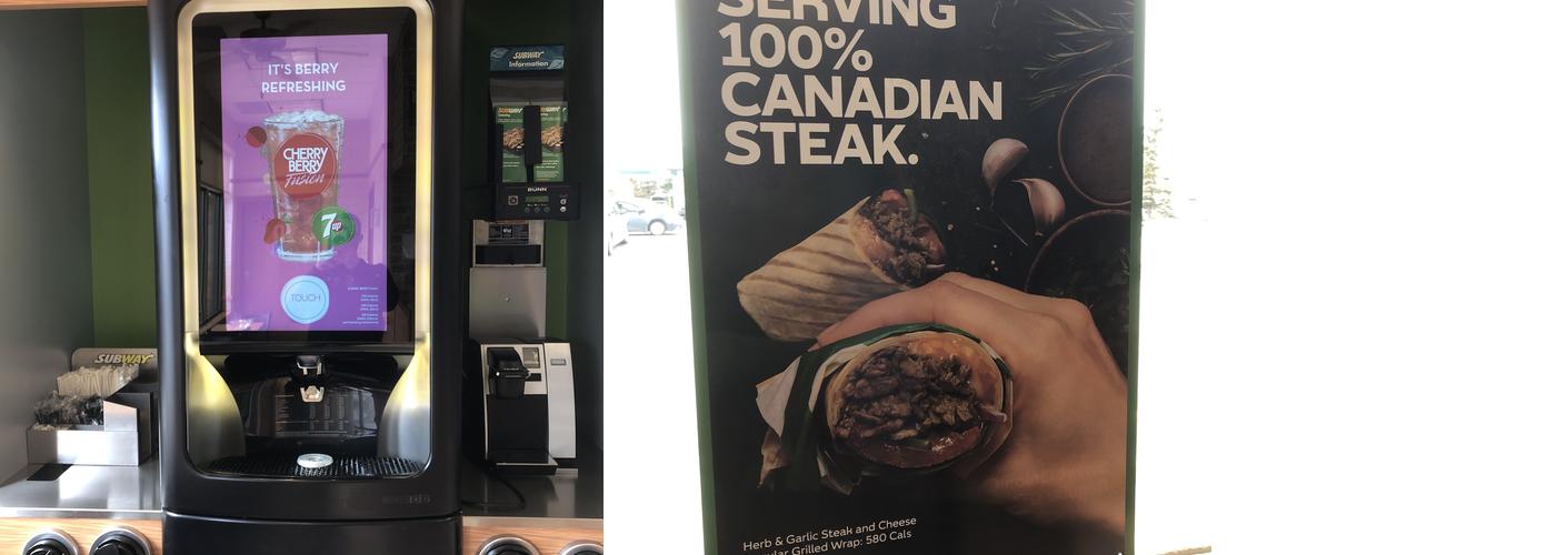 Subway Menu