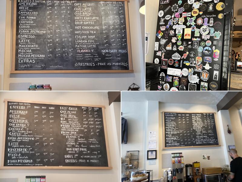 Cafe Corvo Menu