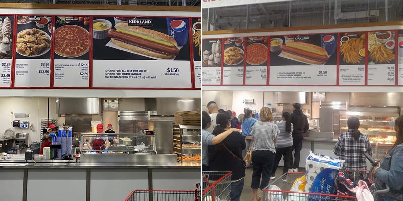 Costco Food Court Menu