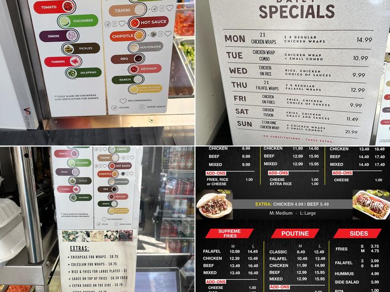 VIVA SHAWARMA Menu