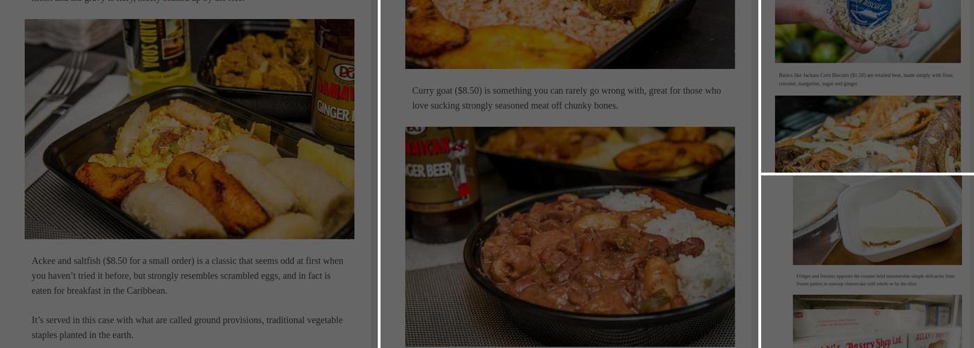 Aunt Elsie Caribbean Kitchen Menu