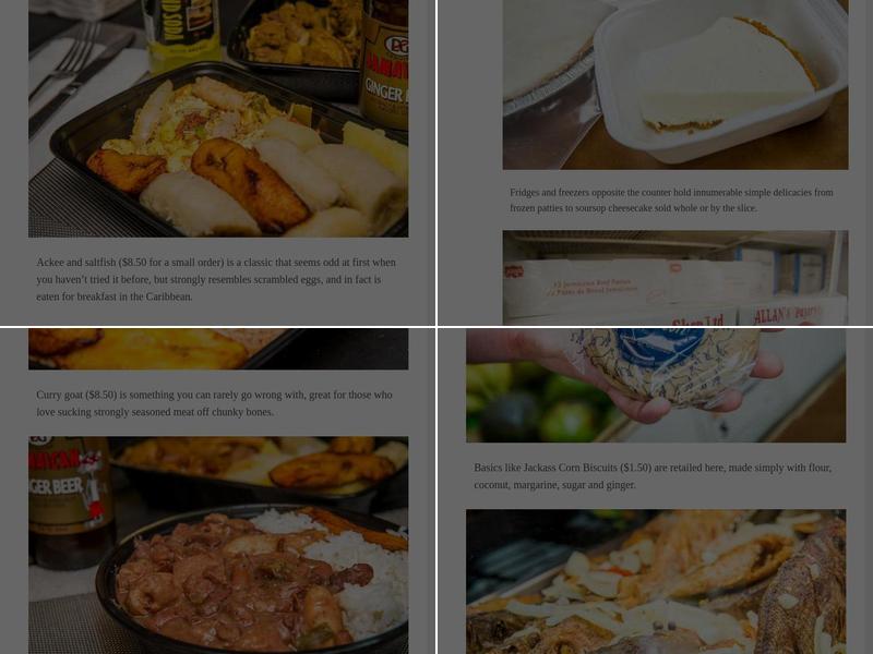 Aunt Elsie Caribbean Kitchen Menu