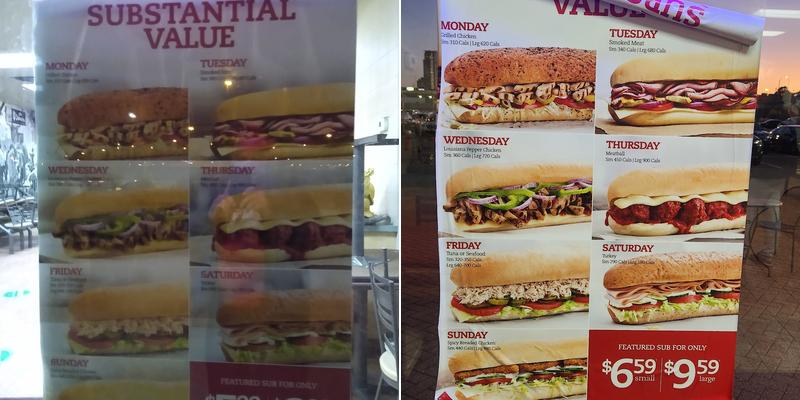 Mr.Sub Menu